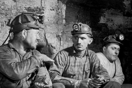 Illustrative image of miners working for the Pittsburg Coal Company.