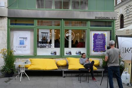 The bod.k7 gallery space in the centre of Nitra.