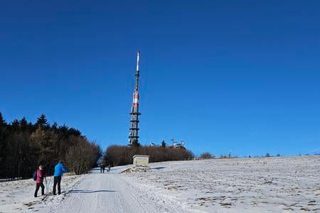 Towards Veľká Javorina