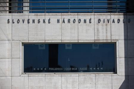 Slovak National Theatre building in Bratislava