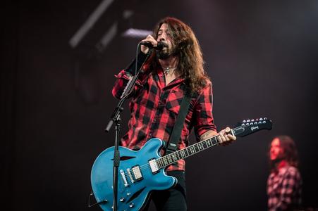 Foo Fighters frontman Dave Grohl.