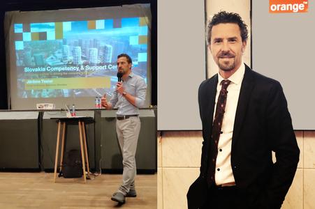 Jérôme Texier moved to Slovakia for love and built a career at Orange Business.