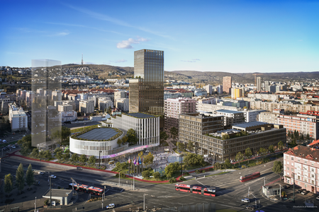Visualisation of Nový Istropolis project 