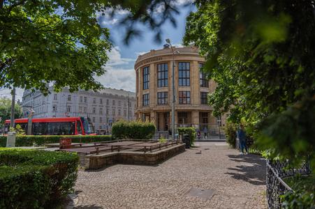 Šafárikovo Námestie square in Bratislava.