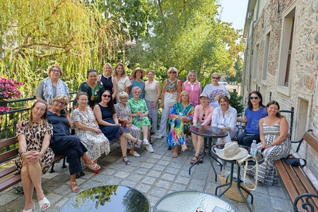 IWCB group at a Coffee Morning at Palffy Palace.