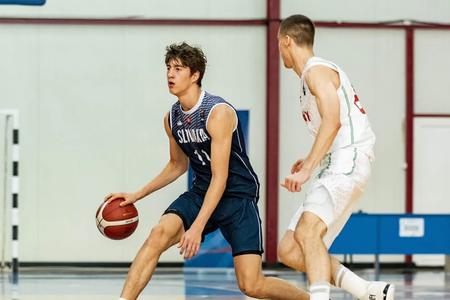 Sebastián Rančík at the European Under-18 Championship in the summer of 2022.