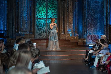 Eva Staroňová hosts the Glass Button Awards & Slovak Fashion Night at NY Fashion Week.