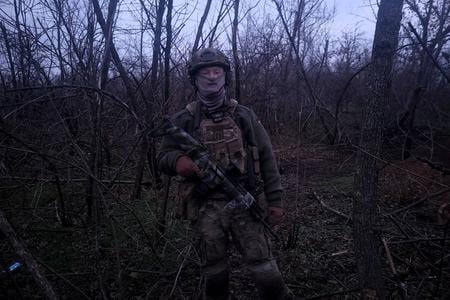 'Dutch' on patrol somewhere in Ukraine