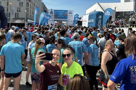 The ČSOB Bratislava Marathon race.