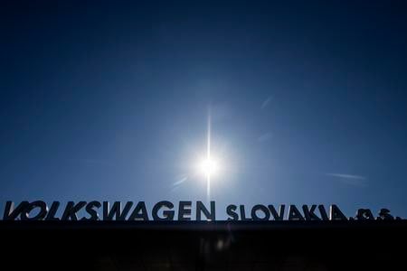 Volkswagen plant in Bratislava