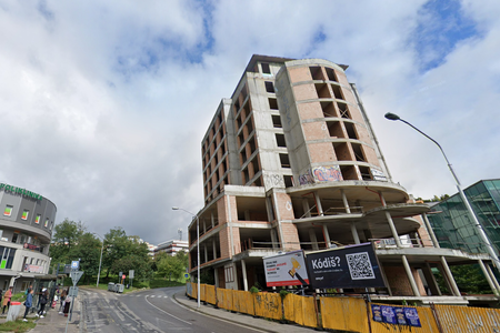 The unfinished Hotel Alibaba.