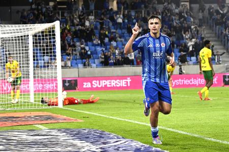 David Strelec dostal najvyššiu známku 10 a zaslúžene sa stal postavou 8. kola nadstavbovej časti Niké ligy.