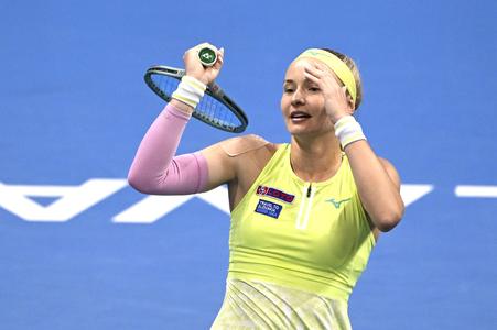 Na snímke slovenská tenistka Rebecca Šramková.