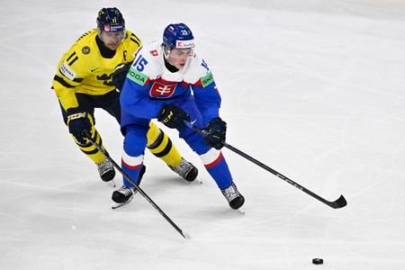 Mikael Backlund a Dalibor Dvorský.