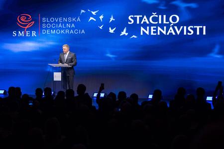 Партія Smer організовує в Гандловій 15 травня 2025 року захід під назвою "Досить ненависті"