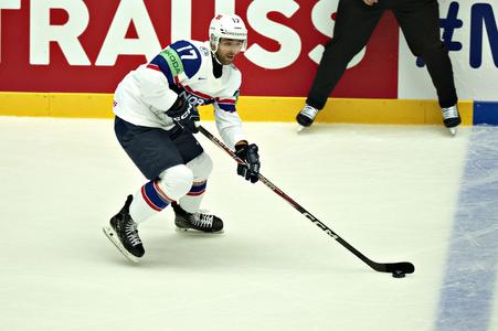 Nórsky hráč Eirik Salsten. Henning Bagger/Ritzau Scanpix via AP
