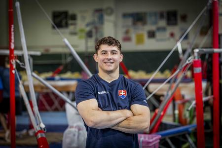 Slovenský gymnasta Oliver Kasala. FOTO SGF/SPR- Andrej Galica