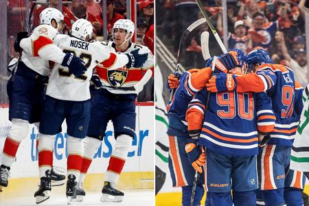 Stanley Cup zdvihnú nad hlavu hráči Floridy alebo hokejisti Edmontonu - koláž denníka Šport
