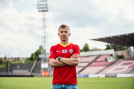 Martin Rymarenko v drese Zbrojovky Brno