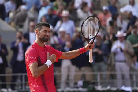Srbský tenista Novak Djokovič.