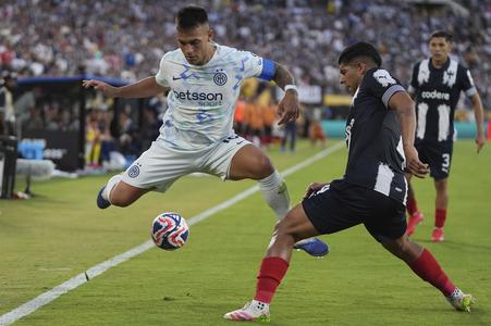 Momentka zo súboja Interu Miláno proti Monterey.