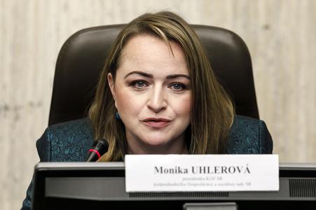 President of the Confederation of Trade Unions of the Slovak Republic (KOZ SR), Monika Uhlerová