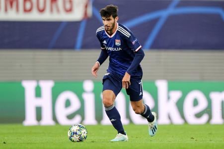 Na archívnej snímke z 2. októbra 2019 futbalista Olympique Lyon Martin Terrier.