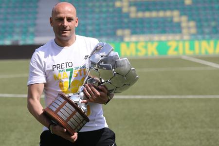 Oslávenec Adrian Guľa má na konte doposiaľ jeden trénerský majstrovský titul, získal ho v sezóne 2016/17 s MŠK Žilina.