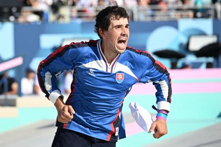 Richard Tury a jeho obrovská emócia po finále streetu na olympijských hrách v Paríži, kde obsadil piate miesto a bol najlepší Európan.