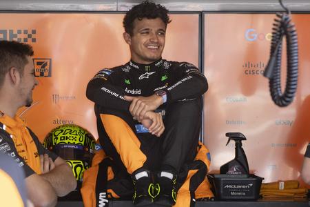 Britský jazdec F1 Lando Norris.