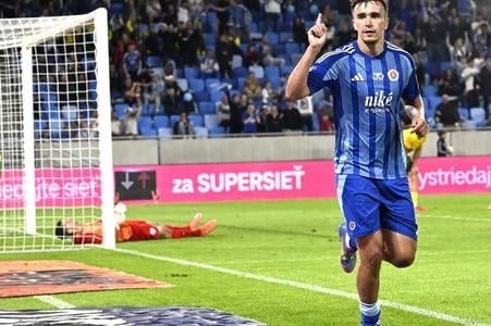 Útočník Slovana David Strelec sa gólovo presadil aj v druhom prípravnom súboji belasých. Ani teraz však jeho presný zásah na víťazstvo nestačil.