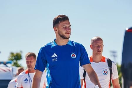 Mykola Kucharevyč pred utorňajším prípravným zápasom proti Banskej Bystrici.
