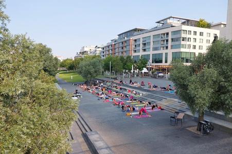 Morning summer workout with InstaGym will also take place near Eurovea every Friday in July and August at 7:30.