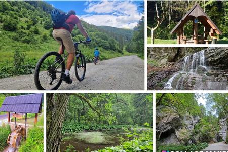 Pedalling through Veľká Fatra with the whole family