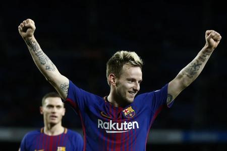 Ivan Rakitič v drese FC Barcelona.