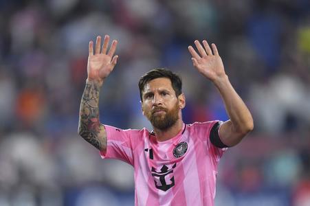 Lionel Messi v drese Interu Miami.