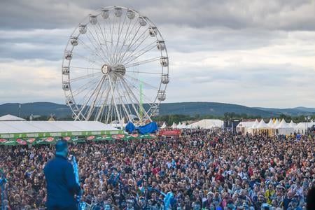 Pohoda, a popular music festival, is held in Trenčín, western Slovakia, every July.