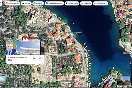 Someone marked the location of the villa linked to Fico on Google Maps.
