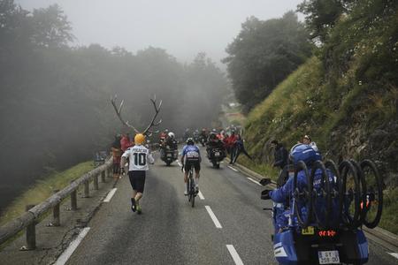 Momentka zo 14.etapy Tour de France.