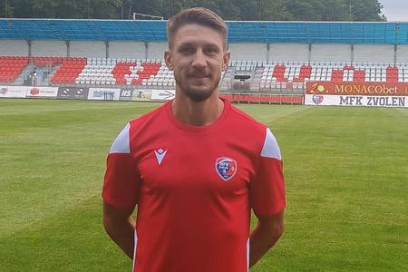 Jakub Sylvestr, nová akvizícia druholigového MFK Zvolen.