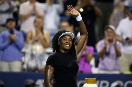 Americká tenistka Venus Williamsová.
