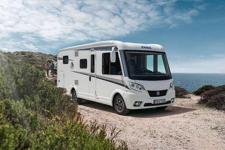 One of the Knaus motorhomes offered by Zonal.