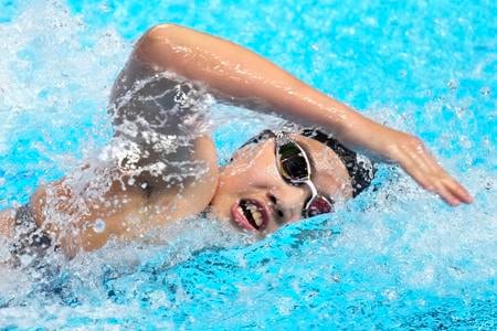 Číňanka Jü C’-ti na šampionáte v Singapure udivuje plavecký svet.