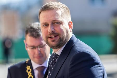 Health Minister Kamil Šaško (Hlas).