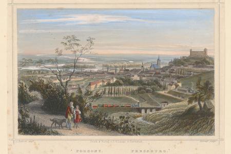 Bratislava from the North (1830–1840)