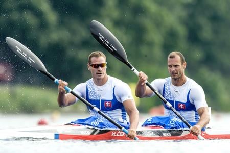 S Erikom Vlčekom (vľavo) získal Juraj Tarr (vpravo) všetky svoje najväčšie úspechy v štvorkajaku aj dvojkajaku.