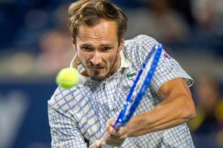 Daniil Medvedev počas turnaja v Toronte 2025.