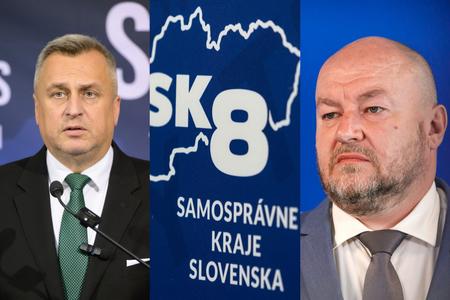 SNS leader Andrej Danko (l) and Tourism Minister Rudolf Huliak (r)