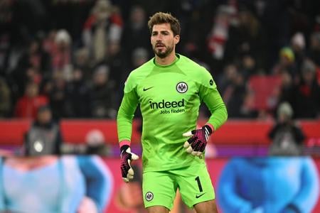 Na archívnej snímke z 28. januára 2023 brankár Kevin Trapp.