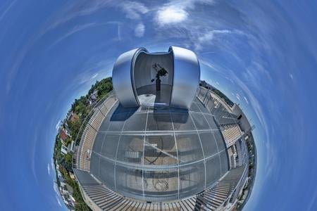 The new observatory at Deutsche Schule (German School) Bratislava